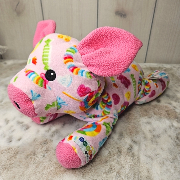 bee posh Meliss & Doug Other - Melissa & Doug Beeposh Becky‎ Pig Pink Fleece 16" Candy Stuffed Animal Plush